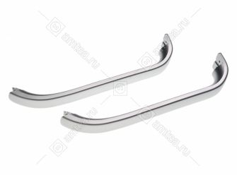 Ручка двери холодильника Bosch, Siemens (неоригинал, комплект 2 шт)