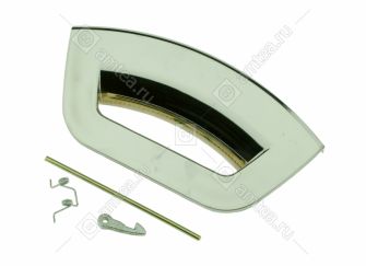 Ручка люка (комплект, хром) стиральной машины Indesit, Ariston