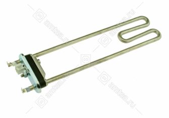 ТЭН (нагреватель) L=280 мм. 2000W прямой с датчиком 4,8 kOm стиральной машины Атлант