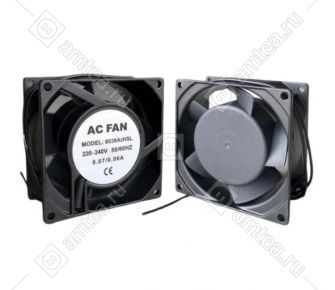 Вентилятор 80x80x38 220-240V 0.07A