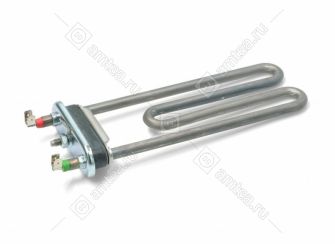 ТЭН (нагреватель) L=190 мм, 1800W, прямой без отверстия стиральной машины Indesit, Ariston
