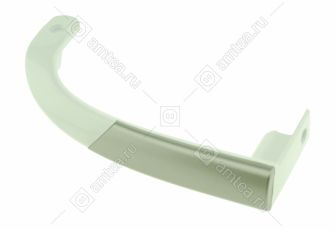 Ручка двери (нижняя левая) белая холодильника Beko