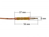 Термопара газконтроля духовки плиты Indesit, Ariston L=1000 mm
