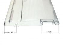 Панель передняя (прозрачная) холодильника Атлант