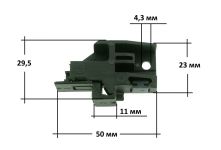 Суппорт среднего стекла двери духового шкафа Gorenje