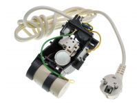 Клеммный узел в сборе (пусковое реле, РКТ, конденсатор, шнур) холодильника Атлант