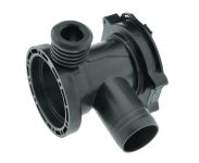 Корпус фильтра (улитка) сливного насоса стиральной машины Indesit, Ariston