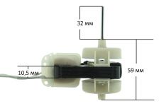 Мотор вентилятора холодильника LG