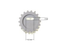 Втулка (муфта) шнека мясорубки Гамма, Лепсе (длинная)