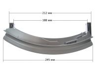 Ручка люка (серебро) стиральной машины Bosch, Siemens