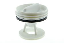 Фильтр (крышка, заглушка) насоса (белый, серый) стиральной машины Bosch, Siemens