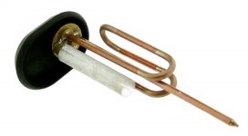 ТЭН (нагреватель) водонагревателя RCA 1500W в сборе (овальный фланец)