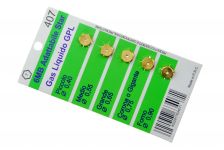 Набор жиклеров на балонный газ (D=0.40mm, D=0.55mm, D=0.65mm, D=0.75mm, D=0.90mm)