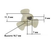 Куплер для СВЧ печи, H=21 мм