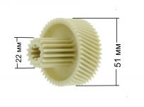 Шестерня мясорубки Vitek, Vitess, Panasonic, Scarlett, Elenberg, Polaris