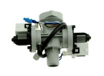 Насос (2 шт) с улиткой в сборе стиральной машины LG 