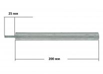 Анод магниевый М8х10мм D=25мм L=200мм для водонагревателя