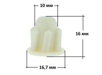 Втулка (муфта) овощерезки комбайна Redmond