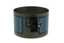 Тэн посудомоечной машины Bosch 2080W, D=85 мм, H=55 мм, 24.5 kOm большой, с разъёмом и термодатчиком 