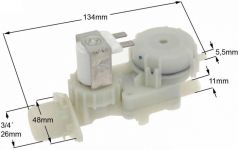 Клапан залива воды стиральной машины Candy, Zerowatt