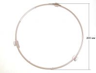 Кольцо (ролики) вращения тарелки D=200 мм для СВЧ-печи Samsung