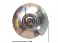 Шнек (камера № 8, односторонней заточки) мясорубки Zelmer ORIGINAL