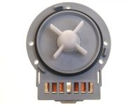 Насос Askoll (на 3х винтах клеммы сзади вместе) Ariston, Indesit