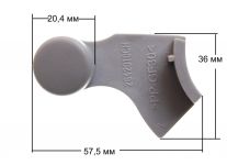 Кнопка разблокировки корпуса шнека мясорубки Moulinex ME605, ME606