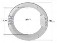 Внешнее обрамление люка стиральной машины Атлант