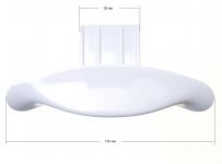 Ручка люка (комплект) стиральной машины Indesit, Ariston