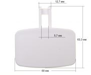 Ручка люка (комплект) стиральной машины Indesit, Ariston NOT ORIGINAL