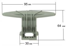 Ручка люка (серая) стиральной машины LG ORIGINAL