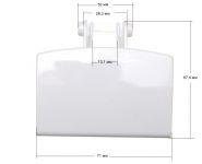 Ручка люка стиральной машины Electrolux, Zanussi ORIGINAL