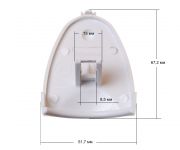 Ручка люка (комплект) стиральной машины Candy, Zerowatt ORIGINAL