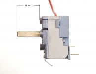 Термостат регулируемый (2 контакта) стиральной машины Indesit, Ariston