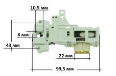 Устройство блокировки люка стиральной машины Candy, Zerowatt